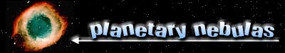 Planetary nebulas