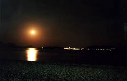 Mjesec iznad grada Kor�ule