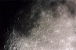 Bullialdus krater, More oblaka