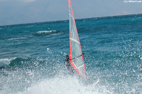 Ja�a Čalogović, bura u Ba�koj (Krk), 9.2.2008, slikala: Nelly Mance
